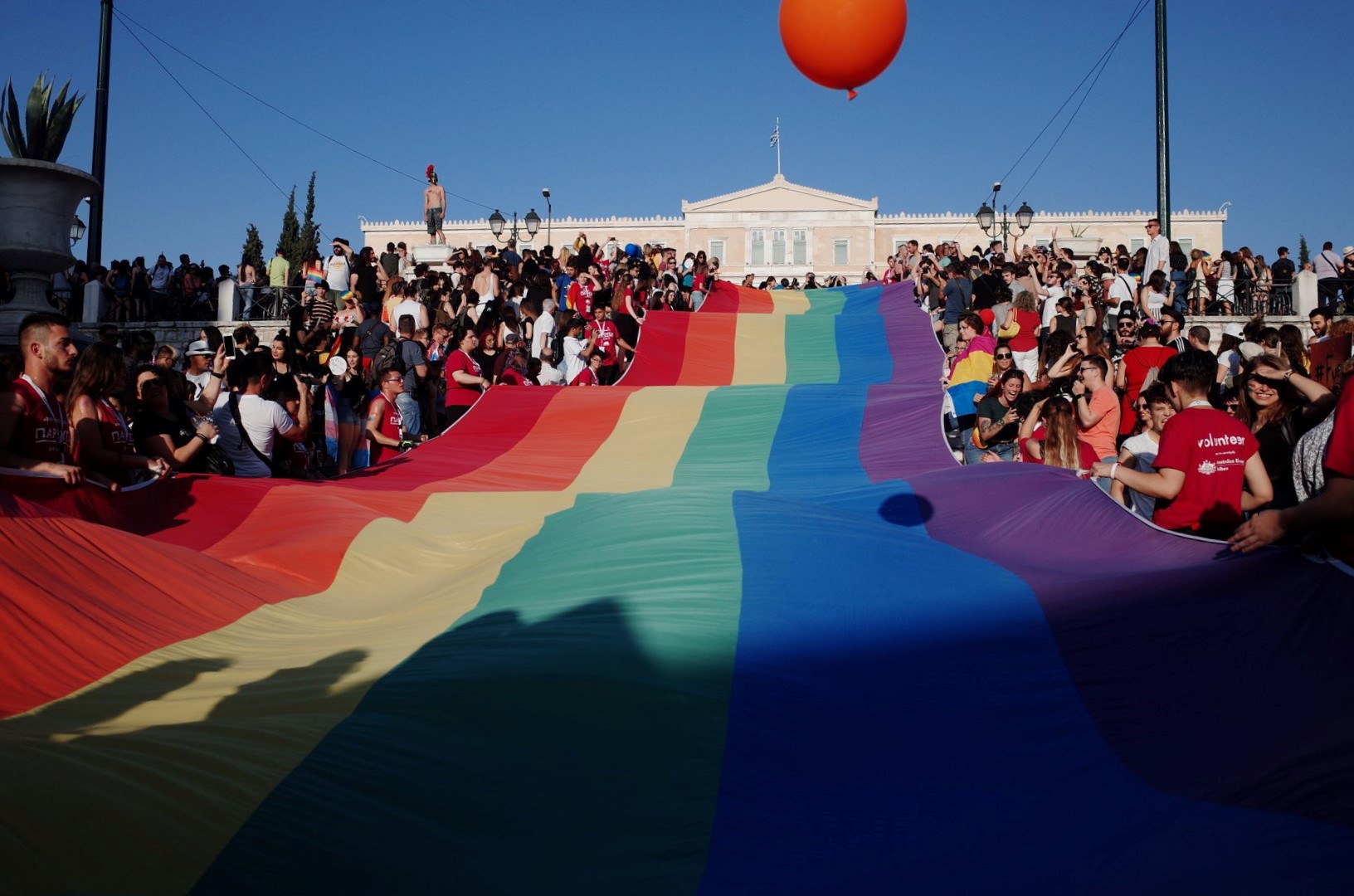Lesbian Guy LGBTQ+ Same Sex Wedding photographer in Greece, Mykonos