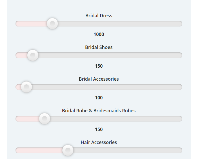 Wedding Budget Calculator