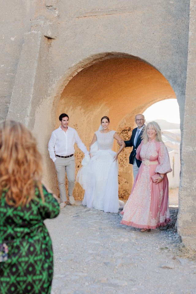 Luxury Wedding in Kythera Myrtidiotissa castle of Chora