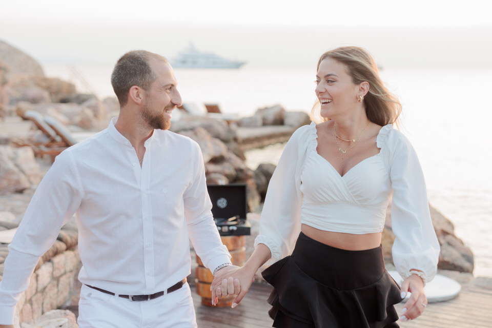 Engagement Proposal Four Seasons Athens